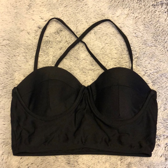 Albion Other - Albion Fit Swim Pin Up Top Black